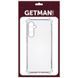 TPU чохол GETMAN Ease logo посилені кути Full Camera для Samsung Galaxy M14 5G Безбарвний (прозорий) 294597 фото 4