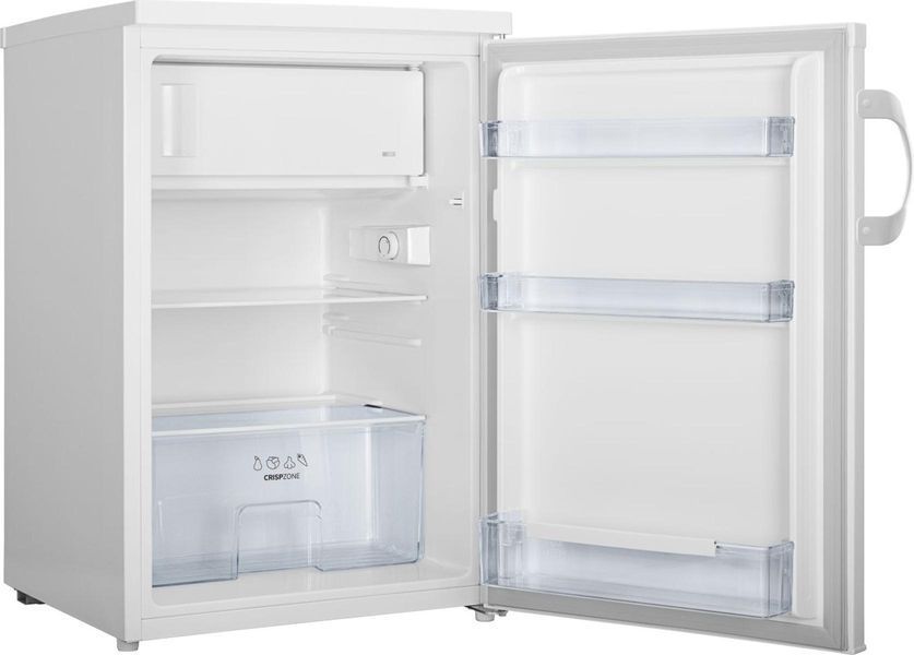 Холодильник Gorenje міні, 85x56х60, холод.відд.-105л, мороз.відд.-14л, 1дв., А++, ST, білий (RB492PW) 374978 фото
