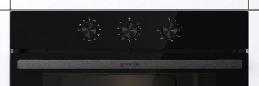 Духова шафа Gorenje електрична, 77л, A+, пара, дисплей, чорний (BOS6737E13FBG) 363065 фото