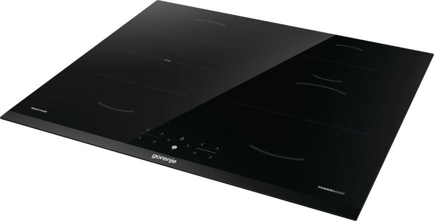 Варильна поверхня Gorenje індукційна, 60см, Bridge, TouchControl, чорний (GI6421BC) 368034 фото
