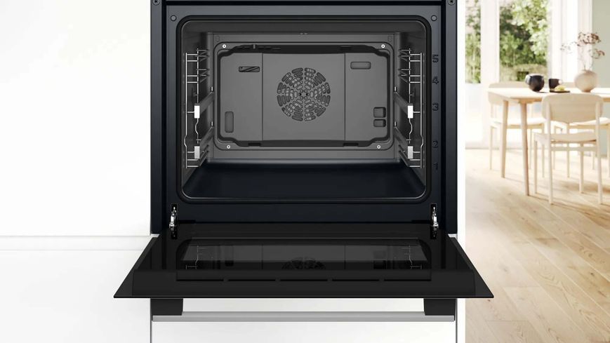 Духова шафа Bosch електрична, 66л, A, дисплей, конвекція, білий (HBJ559YW6R) 370475 фото