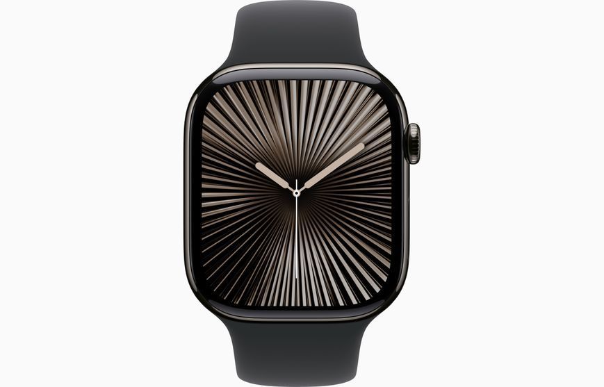 Смарт-годинник Apple Watch Series 10 GPS + LTE 46mm Slate Titanium Case With Black Sport Band M/L MWYE3 341280 фото
