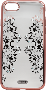 Чохол-накладка iPhone 7 Beckberg Golden Faith Series Pattern Rose Gold 71081 фото