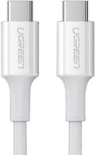 Кабель UGREEN US300 Charging Cable 100W USB Type-C To USB Type-C 5A 2m White (60552) 278808 фото