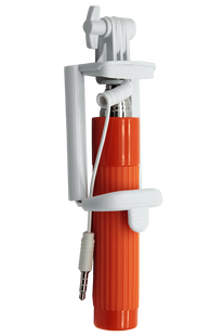 Monopod Selfi whith 3.5mm Jack supporting MINI 2 Orange 68504 фото