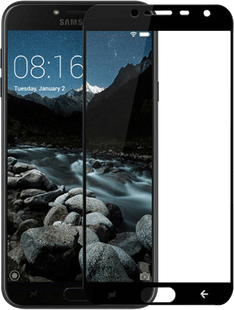 Захисне скло Samsung J400 (J4-2018) Nano (0.1мм) Flexible Black 124183 фото