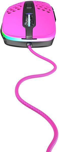Миша Xtrfy M4, USB-A, RGB, рожевий (XG-M4-RGB-PINK) 369989 фото