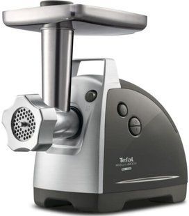 М'ясорубка Tefal HV8 Successor, 2200Вт, 4.5кг/хв, 3 решітки, насадка для ковбас, кеббе, 4 терки, пластик/метал, чорний (NE688837) 369975 фото