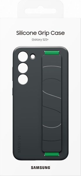 Чохол-накладка Samsung S23 Plus Silicone Grip Case EF-GS916TBEGRU Black 262951 фото