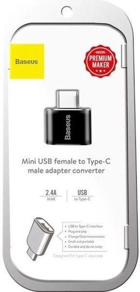 Adapter Baseus Type-C -> USB (CATOTG-01) 146369 фото