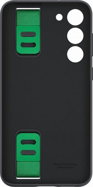 Чохол-накладка Samsung S23 Plus Silicone Grip Case EF-GS916TBEGRU Black 262951 фото