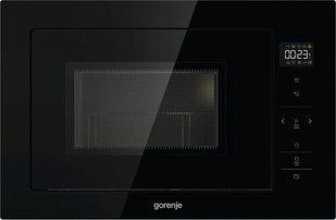 Мікрохвильова піч Gorenje вбудовувана, 25л, електр. управл., 900Вт, гриль, дисплей, чорний (BM251SG2BG) 375840 фото