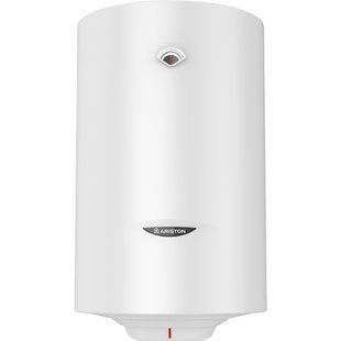 Водонагрівач електр. Ariston круглий SG1 EU, 50л, 1,5кВт, мех. кер-ння, C, Італія, білий 372839 фото