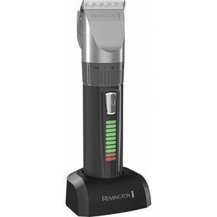 Машинка для стрижки Remington Genius, мережа+акум., насадок-8, кейс,ножиці, гребінець в компл, кераміч.напилення, чорний (HC5810) 367366 фото