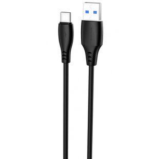 Кабель Proove Simple Silicone USB to Type-C 3A (2m) black (CCSS15001221) 388093 фото
