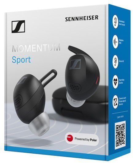 Навушники SENNHEISER MOMENTUM Sport True Wireless Чорний 307230 фото
