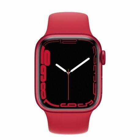 Смарт-годинник Apple Watch Series 7 GPS + LTE 45mm Product Red Aluminum Case With Product Red Sport Band MKJC3/MKM83 274246 фото