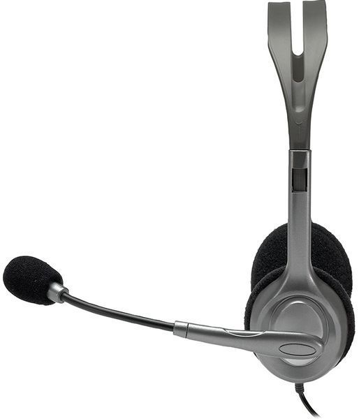гарнітура LOGITECH Stereo Headset H110 (сріблястий) 306011 фото