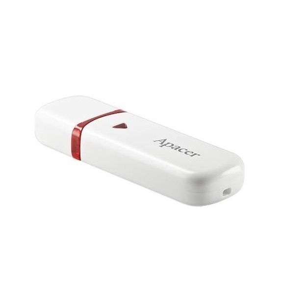 Накопичувач Apacer 64GB USB 2.0 Type-A AH333 Білий (AP64GAH333W-1) 374049 фото