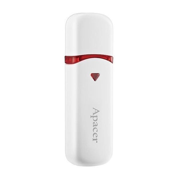 Накопичувач Apacer 64GB USB 2.0 Type-A AH333 Білий (AP64GAH333W-1) 374049 фото