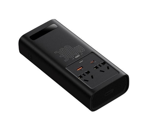 Автомобільний інвертор Baseus IGBT Power Inverter 300W (220V CN/EU) (CGNB010101) 266334 фото