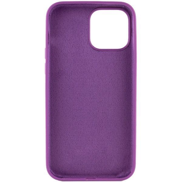Чохол Silicone Case Full Protective (AA) NO LOGO для Apple iPhone 15 Pro (6.1") Фіолетовий / Grape 321327 фото