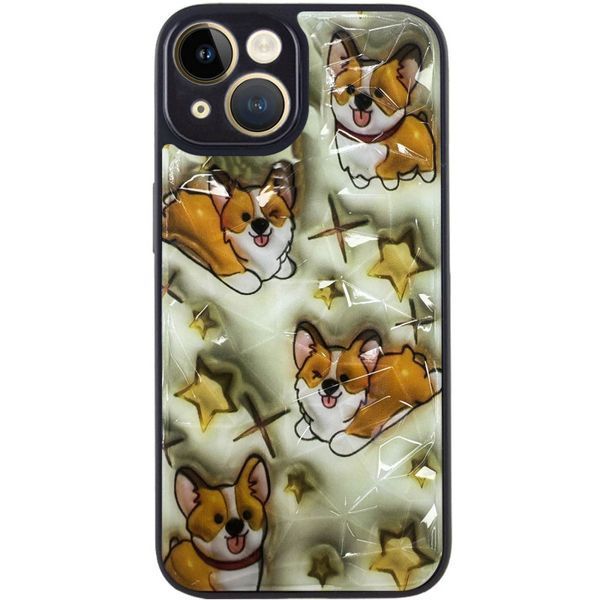 TPU+PC чохол Prisma Plushie для Apple iPhone 14 (6.1") Corgi 342497 фото