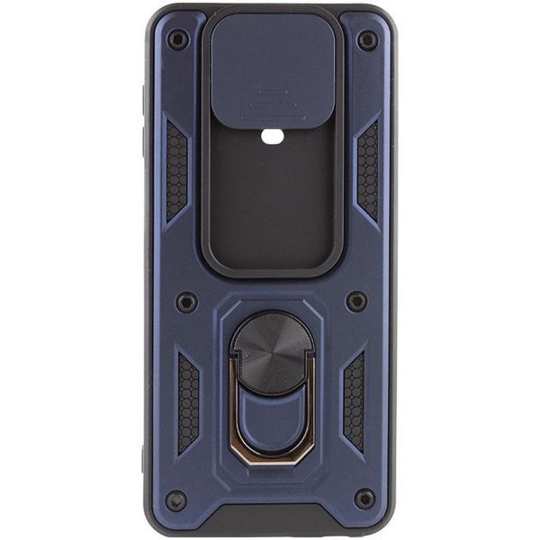 Чохол Ummi Camshield Serge Ring для Xiaomi Redmi Note 9s / Note 9 Pro / 9 Pro Max Синій 390789 фото