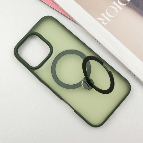 Чохол Ummi Colorful with MagSafe HQ Ring для Apple iPhone 16 Pro Max (6.9") Green 402117 фото