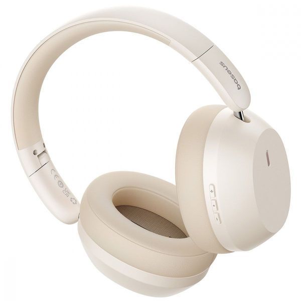 Навушники Baseus Bass 35 Max Wireless Headphones (A00070800221-00) Stellar White 358974 фото