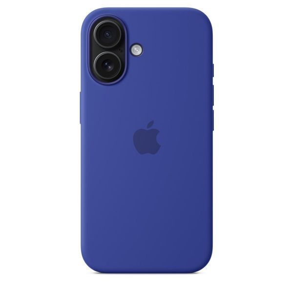 Чохол-накладка Apple iPhone 16 Plus Silicone Case with MagSafe - Ultramarine (MYYF3) 322315 фото