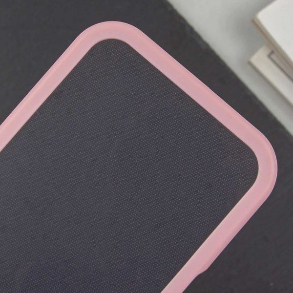 TPU чохол Transparent + Colour 1,5mm для Apple iPhone 16 (6.1") Pink 346578 фото