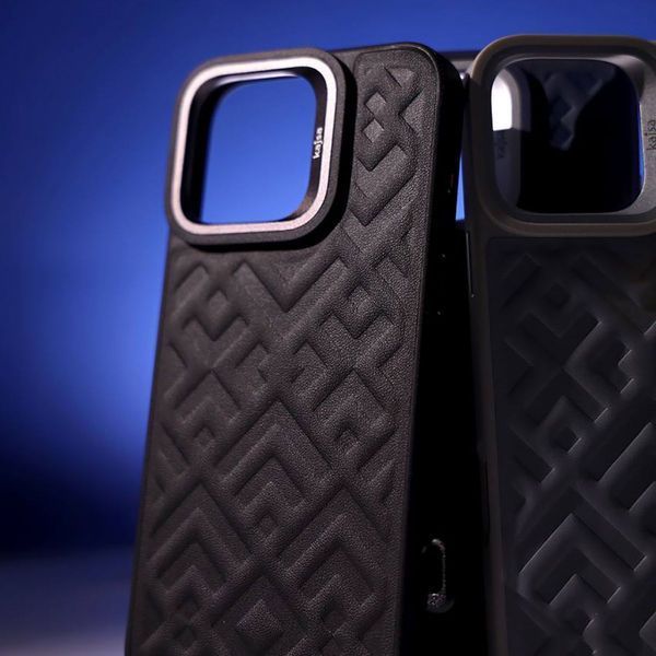 Чохол Kajsa Rhombus Collection with Magnetic Ring iPhone 16 Pro olive 334058 фото