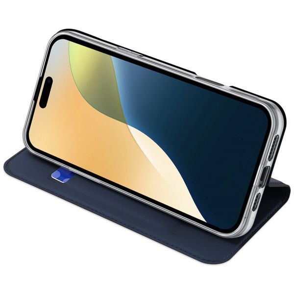 Чохол-книжка Dux Ducis з кишенею для візиток для Apple iPhone 16 Pro Max (6.9") Синій 322724 фото