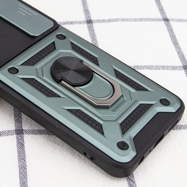 Ударостійкий чохол Camshield Serge Ring для Samsung Galaxy A03 Core Зелений 244690 фото