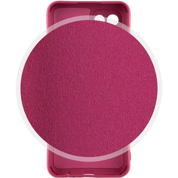 Чохол TPU GETMAN Liquid Silk Full Camera для Samsung Galaxy A05 Бордовий / Marsala 354277 фото