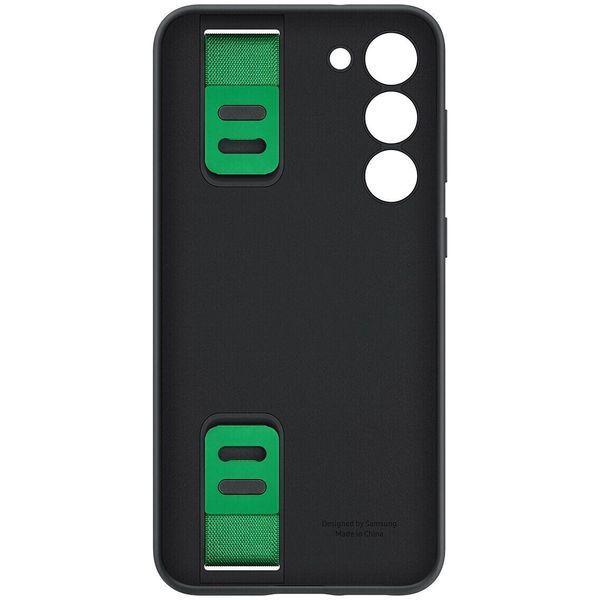 Чохол-накладка Samsung S23 Plus Silicone Grip Case EF-GS916TBEGRU Black 262951 фото
