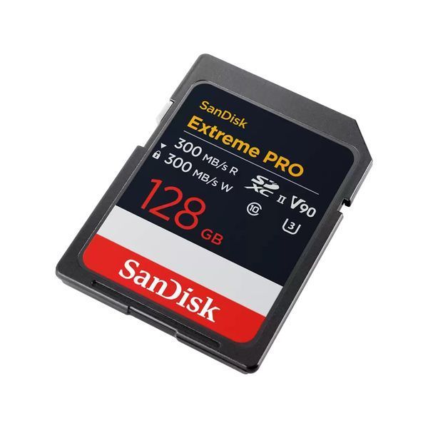 Карта пам'яті SanDisk SD 128GB C10 UHS-II U3 R300/W300MB/s Extreme Pro V90 (SDSDXDM-128G-GN4IN) 375392 фото