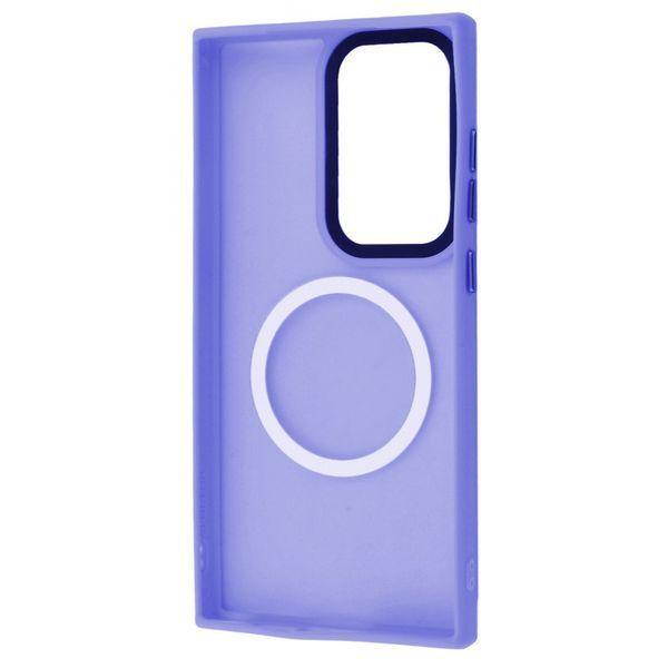 Чохол WAVE Matte Insane Case with Magnetic Ring Samsung Galaxy S22 Ultra deep purple 396573 фото