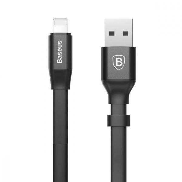 Кабель Baseus Nimble Portable Lightning (CALMBJ-B01) 0.23m Black 192606 фото