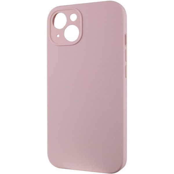 Чехол Silicone Case Full Camera Protective (AA) NO LOGO для Apple iPhone 13 (6.1") Розовый / Chalk Pink 288677 фото