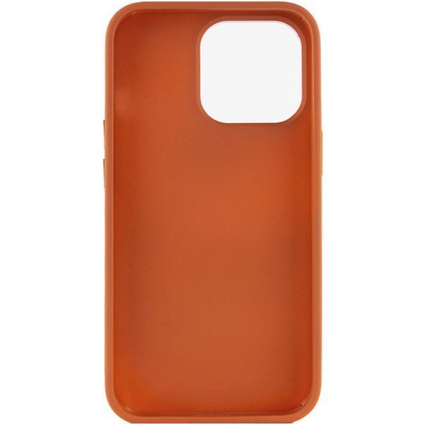 TPU чохол Bonbon Metal Style для Apple iPhone 14 Pro (6.1") Помаранчевий / Papaya 257181 фото