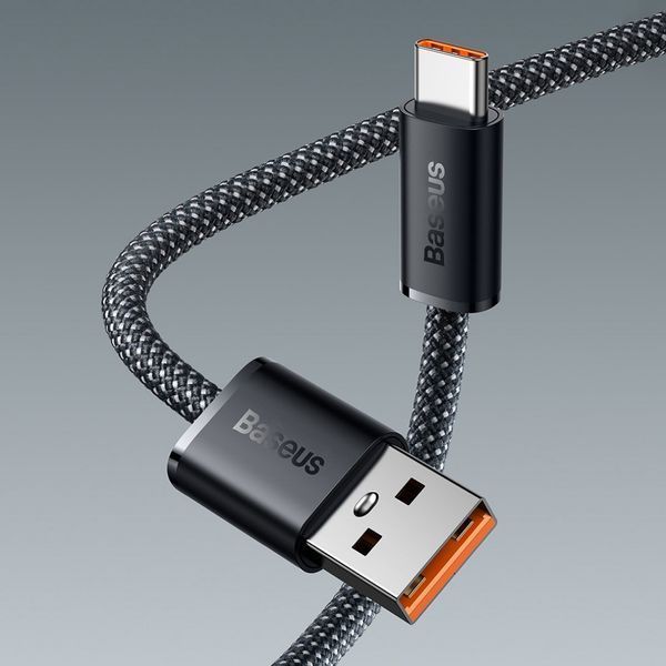 Кабель Baseus Dynamic Series Fast Charging Type-C 100W (1m) CALD000616 Slate Gray 272534 фото