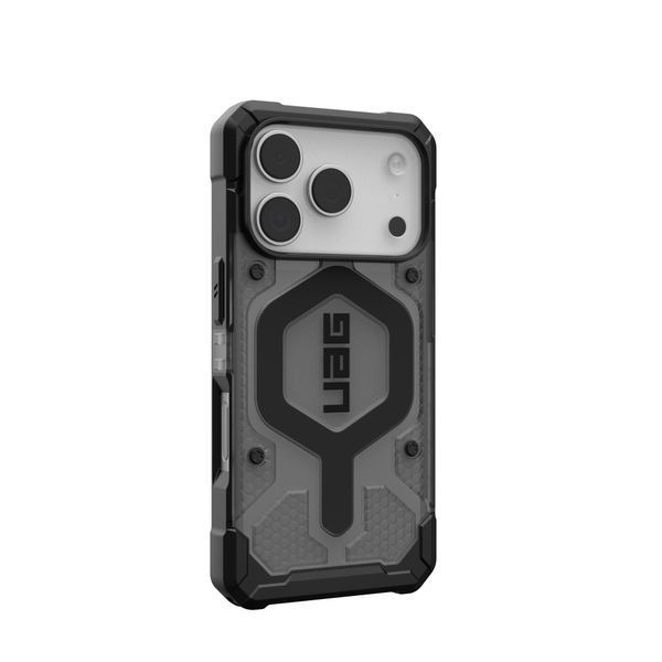 Чохол-накладка iPhone 17 Pro UAG Pathfinder Clear MagSafe, Ash/Black (114551113140) 393867 фото