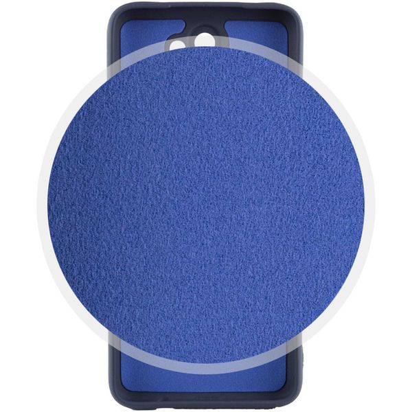 Чохол TPU GETMAN Liquid Silk Full Camera для Xiaomi Redmi 9 Синій / Midnight Blue 345368 фото