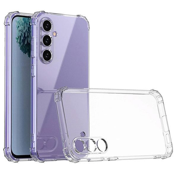TPU чохол GETMAN Ease logo посилені кути Full Camera для Samsung Galaxy S24 Безбарвний (прозорий) 294606 фото