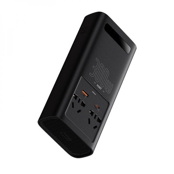Автомобільний інвертор Baseus IGBT Power Inverter 300W (220V CN/EU) (CGNB010101) 266334 фото