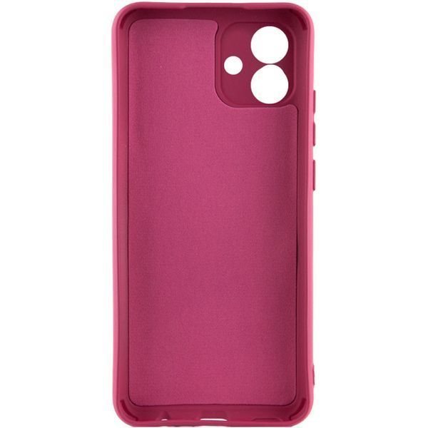 Чохол TPU GETMAN Liquid Silk Full Camera для Samsung Galaxy A05 Бордовий / Marsala 354277 фото