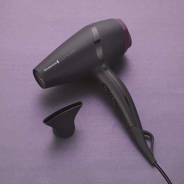 Фен Remington Supercare PRO 2100 AC motor, 2100Вт, 3 режими, іоніз-я, хол. обдув, чорний (AC7100) 368954 фото
