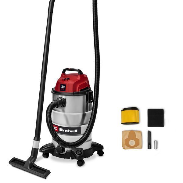 Пилосос професійний Einhell TC-VC 3055 S 950Вт 190мБар 30л 4.8кг 398293 фото